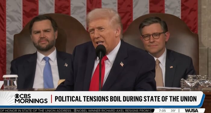 ‘Plenty of Division’; ‘CBS Mornings’ Upset by Trump’s ‘Contentious’ SOTU Address