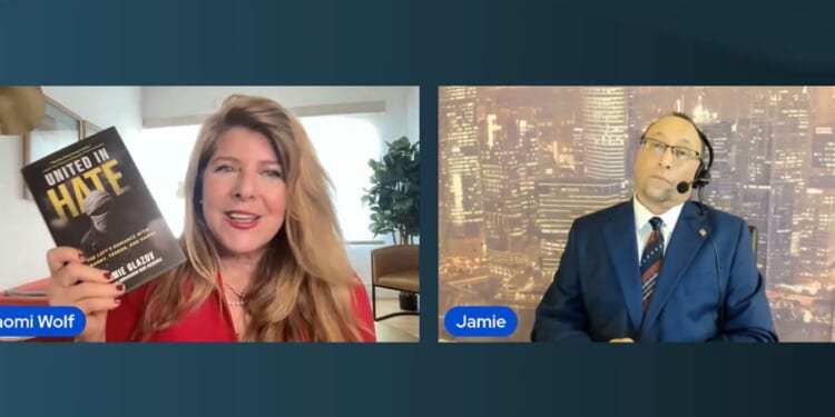 Naomi Wolf Interviews Jamie Glazov About "United in Hate"