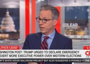 CNN’s Jake Tapper Pushes Trump Election Theft Conspiracy, Republican Blows it Up