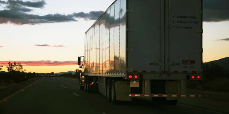 18-wheeler speeding the wrong direction on highway was driven by — you guessed it