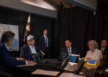 White House releases photos of Trump, Rubio and team being briefed on Iran operation