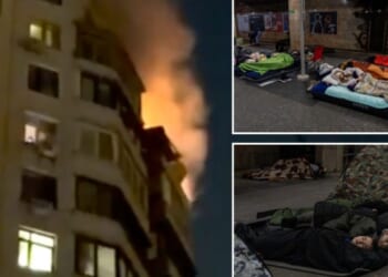 A day before scheduled peace meeting, Russia launches 450 drones into Ukraine