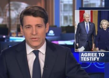 ABC, NBC Conceal Clintons’ Cave on Epstein Files Deposition