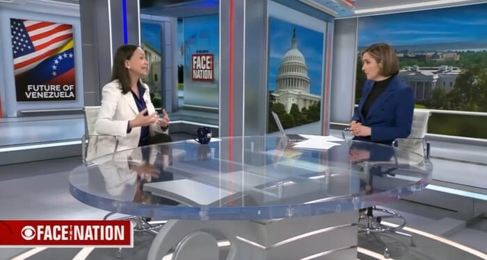 CBS’s Margaret Brennan Chides Machado for Handing Nobel Medal to Trump