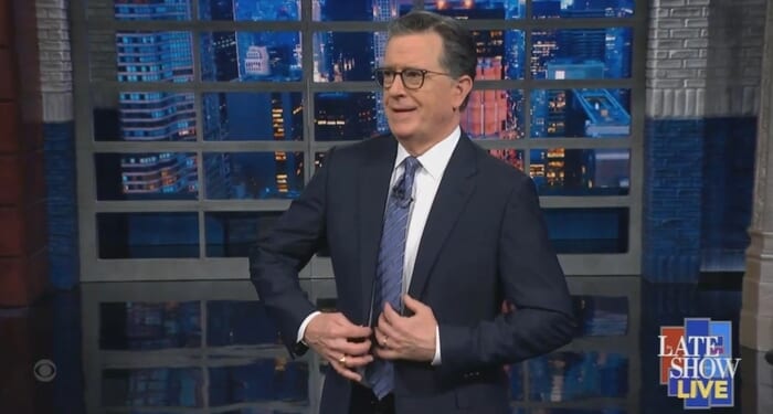 Colbert Denounces Trump's 'Dark' State Of The Union