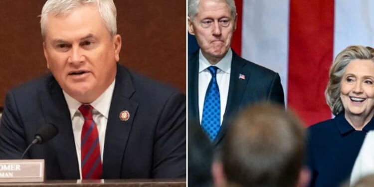 Comer says 'charming' Bill Clinton deposition better than Hillary's
