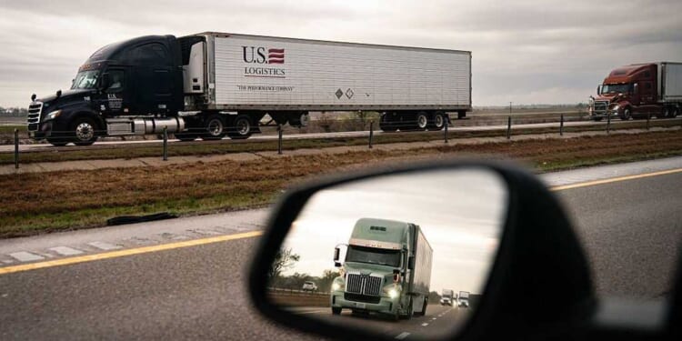 'Couldn't read ... road signs': Video shows trucker driving the wrong direction on highway — Sec. Duffy responds