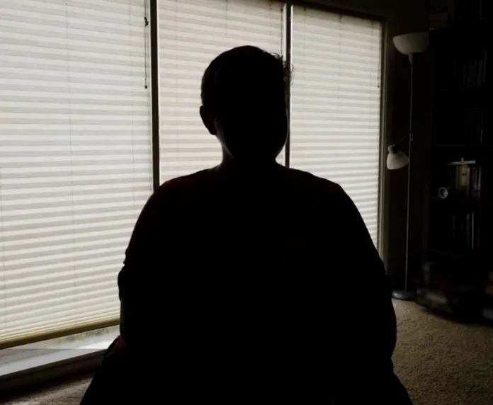 silhouette of person