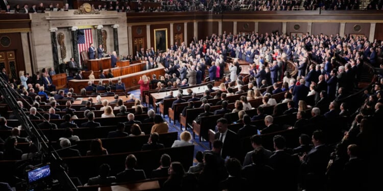 GOP launches first ad hitting Democrats for sitting during State of the Union