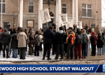 Student anti-ICE walkout