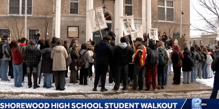 Student anti-ICE walkout