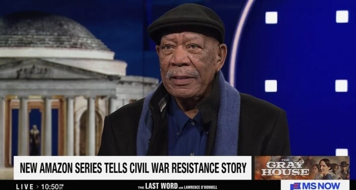 On MS NOW, Actor Morgan Freeman Compares Modern US to Nazi Germany