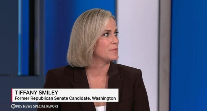 PBS Allows Panelist Tiffany Smiley to Support Trump, Rip Spanberger