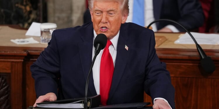 President Donald Trump's State of the Union speech