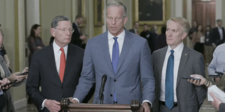 Senate Majority Leader John Thune.