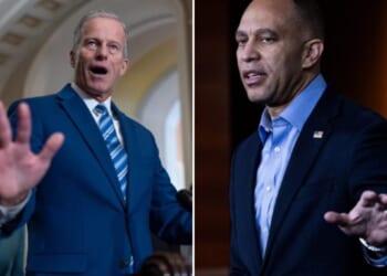 Thune spars with Hakeem Jeffries over 'impossible' DHS funding