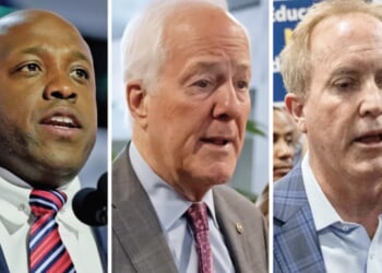 Trump arrives in Texas ahead of heated GOP primary with no plans to endorse