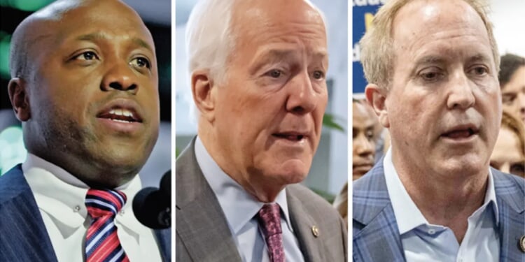 Trump arrives in Texas ahead of heated GOP primary with no plans to endorse