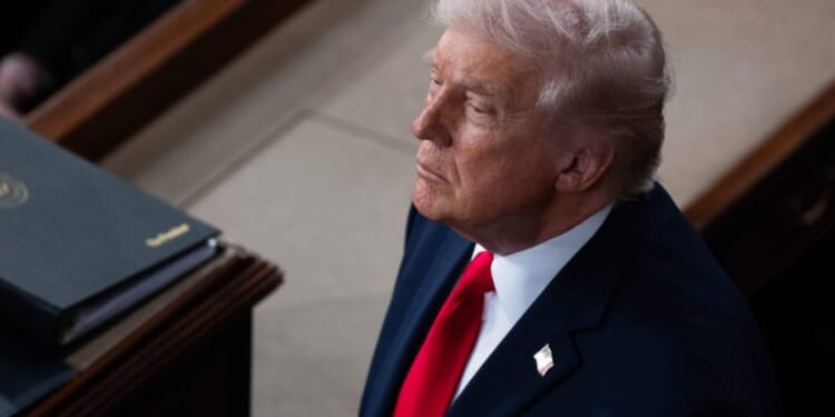 Trump drew ‘stark line’ between Democrats and Republicans