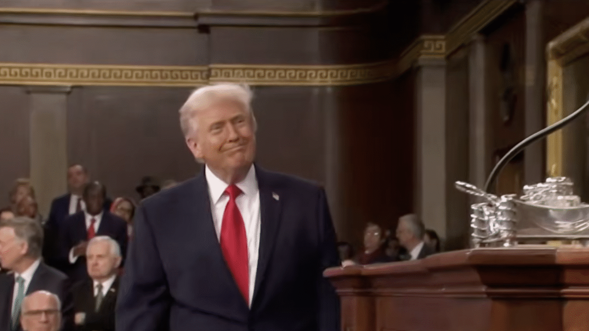 Donald Trump at the State of the Union