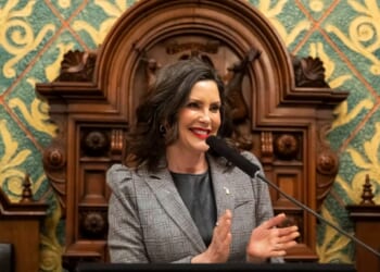 Whitmer stresses bipartisan achievements in final state of the state