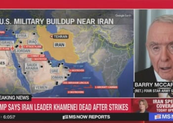 MS NOW’s McCaffrey Predicts Failure In Iran