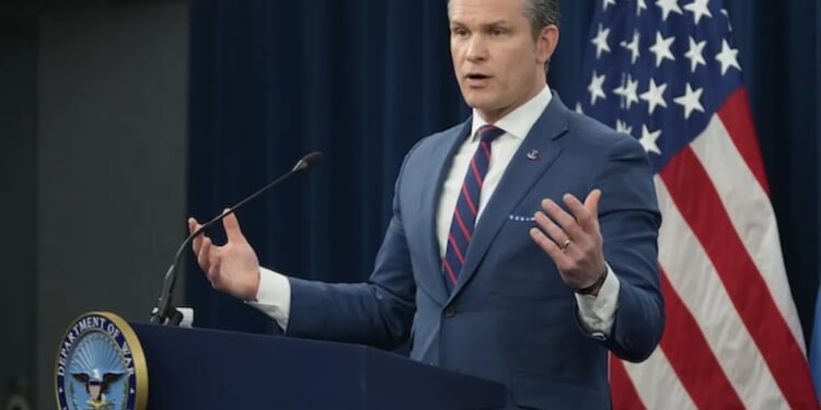 Hegseth says Iran operation not about regime change
