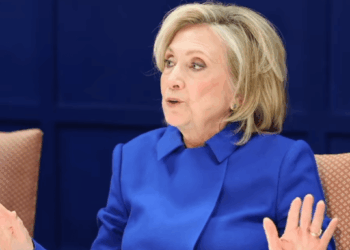 Watch the moment Hillary Clinton loses her cool over leaked photos