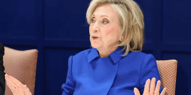 Watch the moment Hillary Clinton loses her cool over leaked photos