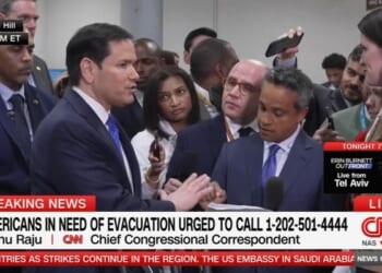 Rubio Smokes Annoying CNN Hack Manu Raju Over Why U.S. Attacked Iran