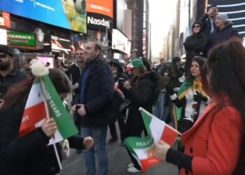 Video: YMCA is BLASTING in NYC - as Iranians Joyfully Do the Trump Dance