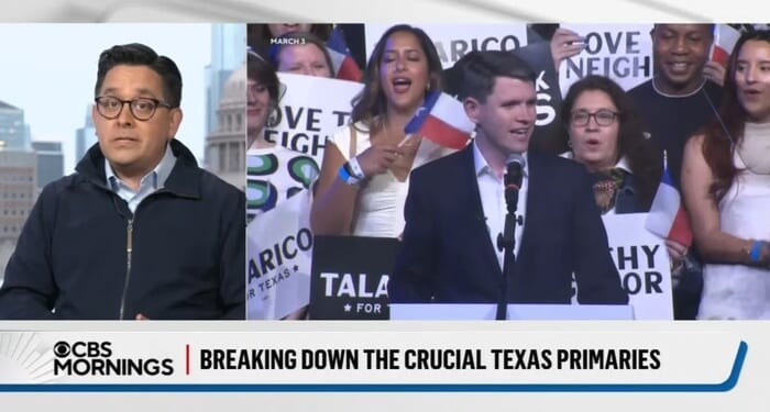 ‘Cross-Partisan’; ABC/CBS Tout Talarico Pushing ‘Unity’ to Pull in ‘Moderates’