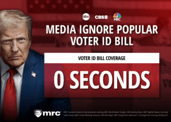 CENSORED! ABC/CBS/NBC Spend 0 Seconds on Trump’s Popular Voter ID Bill