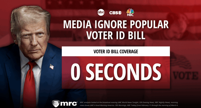 CENSORED! ABC/CBS/NBC Spend 0 Seconds on Trump’s Popular Voter ID Bill