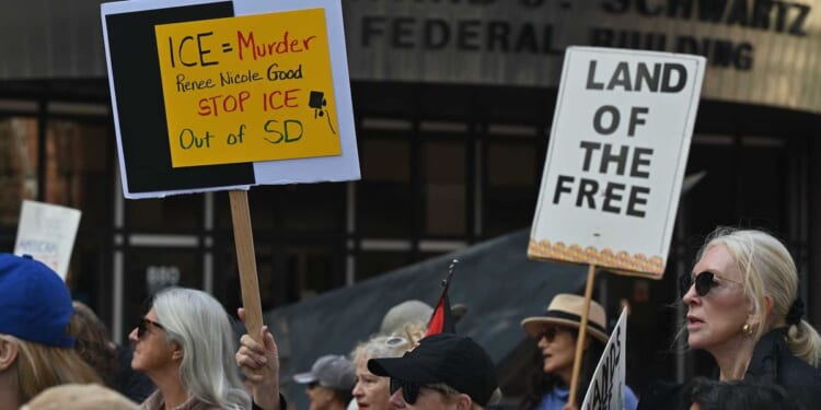 55-year-old protester who slapped the mask off ICE officer receives stunning sentence