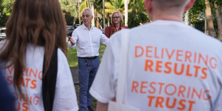 'Everything that ails America can be fixed by what's working in America': Emanuel