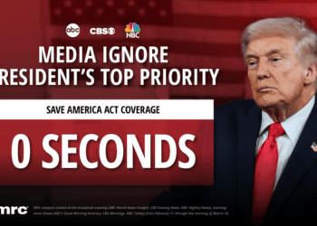 Elitist Media Ignore Trump’s Top Priority: Popular SAVE America Act