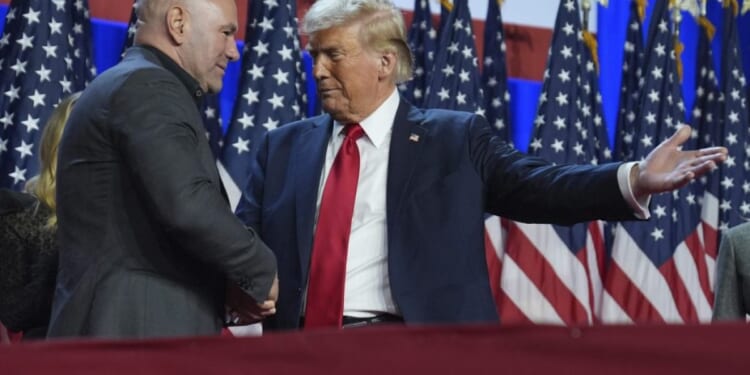 UFC Dana White 'never' gets negativity for supporting Trump