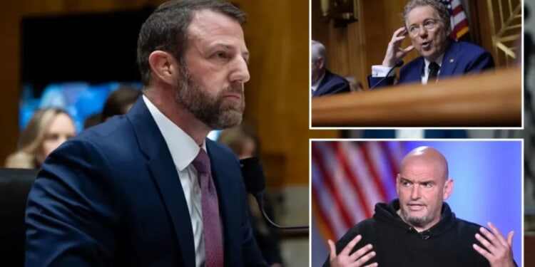 Mullin vote could hinge on Fetterman as Paul vows to oppose