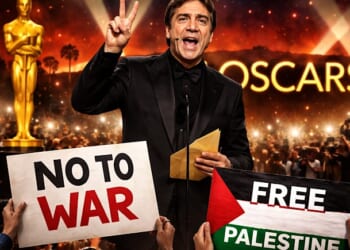 Javier Bardem at the Oscars