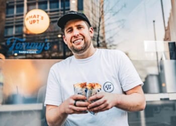 An American sandwich in London