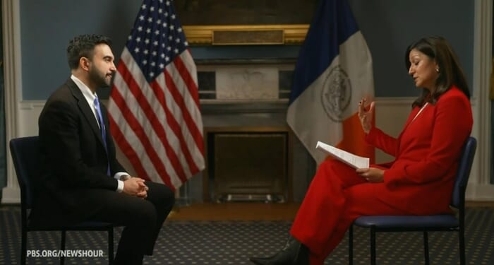 PBS News Hour Punts on Mamdani's Pro-Hamas Wife in Cozy, Clannish Interview