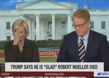 Mika Refuses to Read Trump Statement on Mueller’s Death: 'I’m Not Doing It'