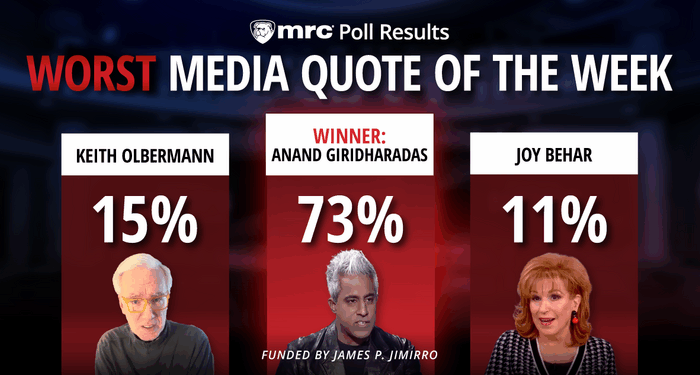 Worst Media Quote of the Week Winner!