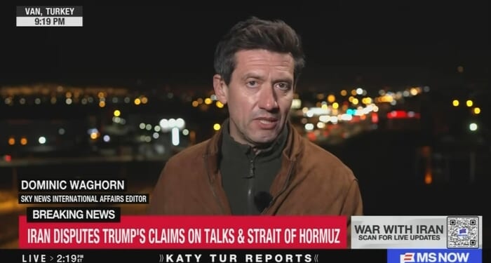 Iran Ally Waghorn Claims Strikes Driving Populous Toward Regime, Support Growing