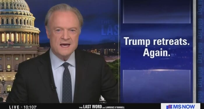 Lawrence O'Donnell Bashes Bessent for Not Going to War Since He’s Gay