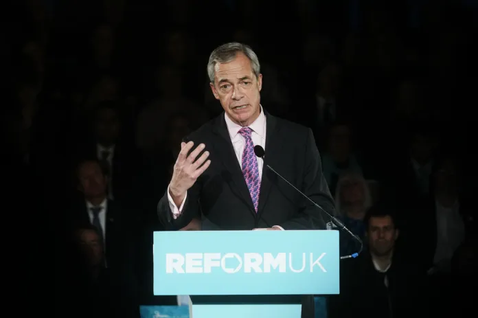 Reform UK leader Nigel Farage.