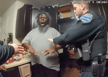 Man in mental health crisis grabs cop's gun, pulls trigger as he's being restrained; another officer opens fire: Officials