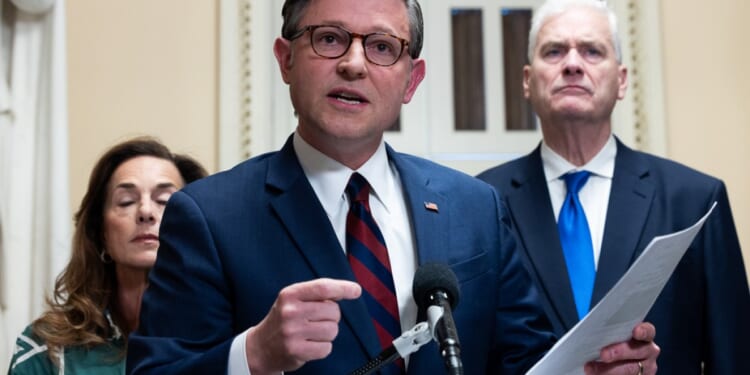 Mike Johnson splits from Thune with eight-week DHS funding bill