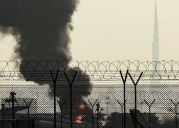 I saw the sky light up over Dubai. The real shock came next.